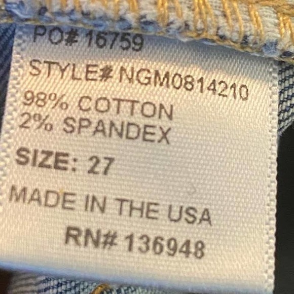 Nasty Gal High Rise, Waist jeans Women size Size 27 - Picture 6 of 6